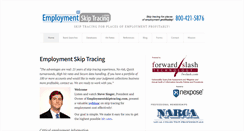 Desktop Screenshot of employmentskiptracing.com